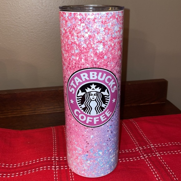 Starbucks Opal Geode Glitter 20oz Skinny Tumbler - Picture 7 of 7